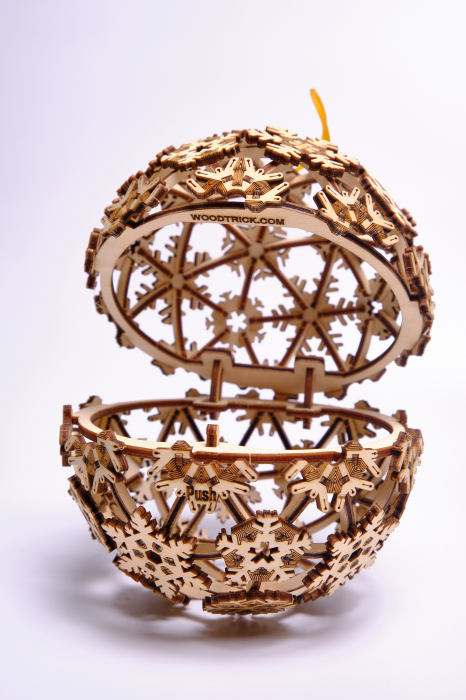 Puzzle 3D Mecanic, Glob decorativ, 179 piese [7]