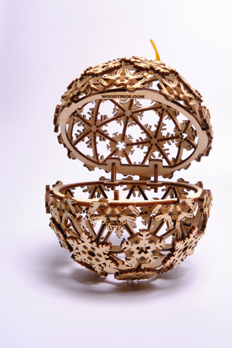 Puzzle 3D Mecanic, Glob decorativ, 179 piese [8]