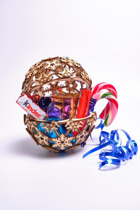 Puzzle 3D Mecanic, Glob decorativ, 179 piese [10]