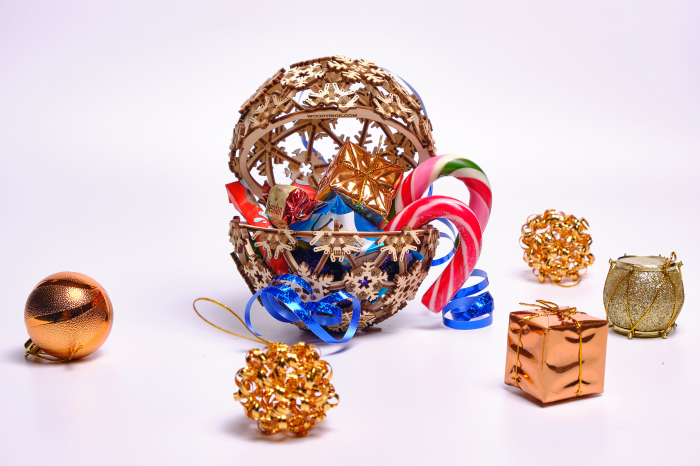 Puzzle 3D Mecanic, Glob decorativ, 179 piese [11]