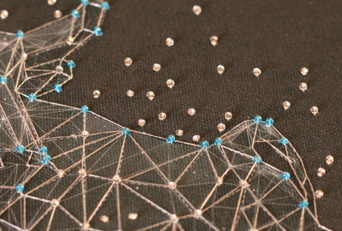 Set broderie cu margele cusute, Constelatia Taurus, 2 culori [5]