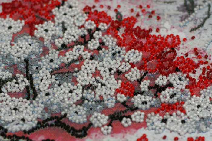 Set broderie cu margele cusute, Hanami, 11 culori [4]