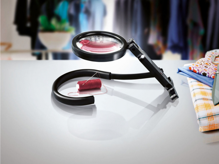 Lupa universala cu suport de piept si gat, 2x, 8x, Ø 10.4 cm [3]