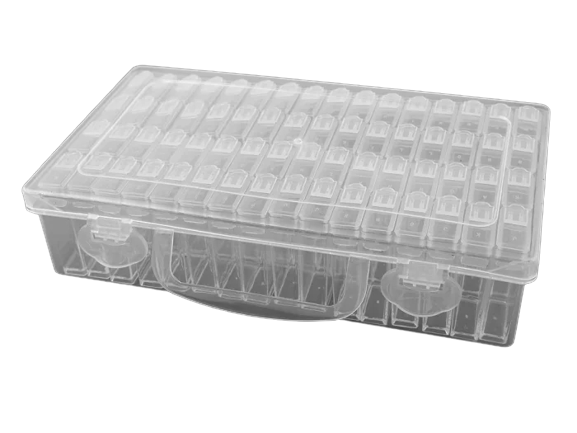 Organizator pentru goblenuri cu diamante, 64 compartimente individuale [2]
