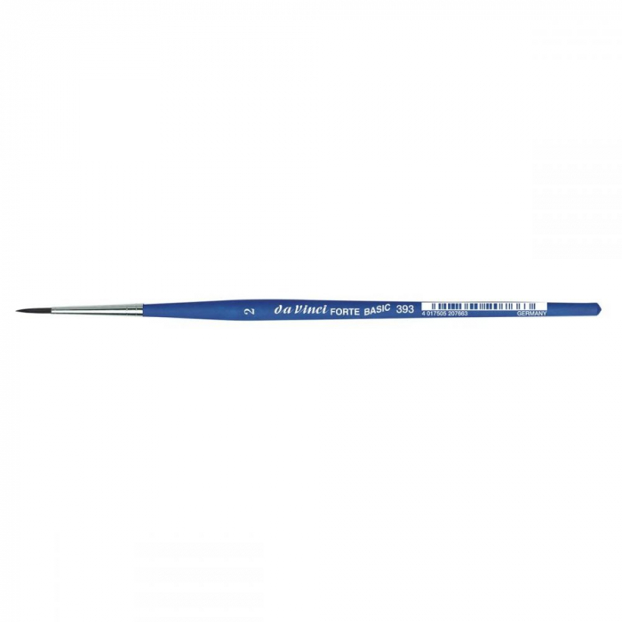 Pensula sintetica varf rotund Forte Basic Da Vinci 393-2 [2]