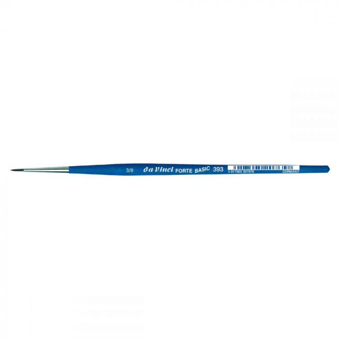 Pensula sintetica varf rotund Forte Basic Da Vinci 393-3/0 [2]