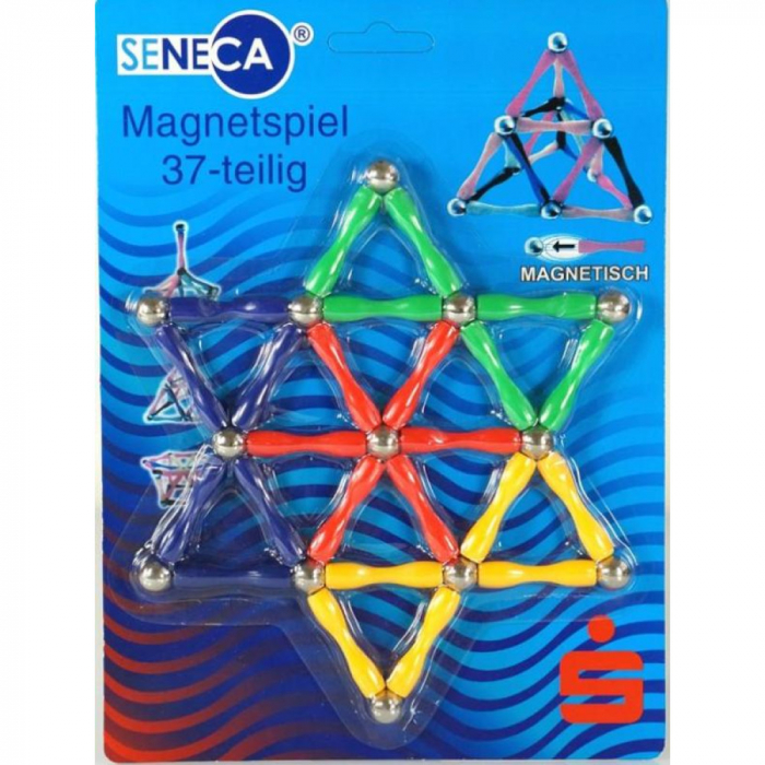 Joc de constructie magnetic, 37 piese [7]