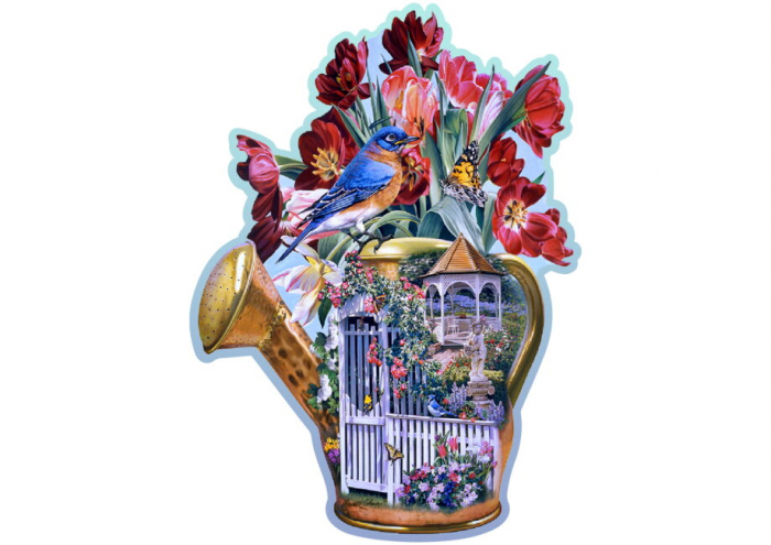 Puzzle 2D, din lemn, Stropitoare, 250 piese [2]