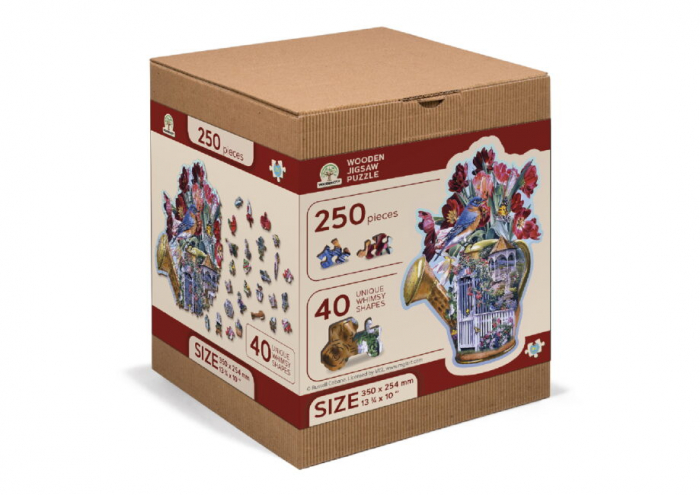 Puzzle 2D, din lemn, Stropitoare, 250 piese [9]