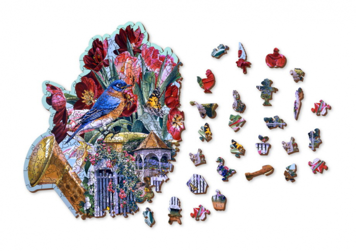 Puzzle 2D, din lemn, Stropitoare, 250 piese [8]