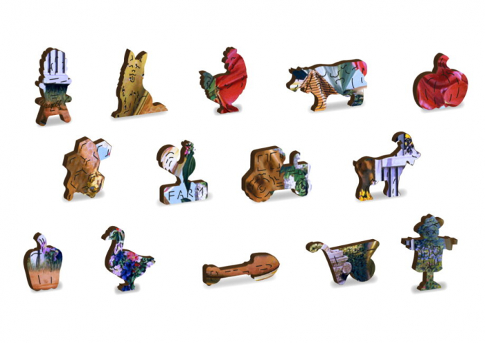 Puzzle 2D, din lemn, Stropitoare, 250 piese [4]