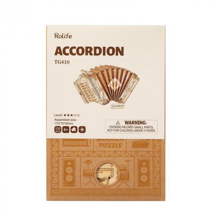 Puzzle 3D, Acordeon, 152 piese [6]