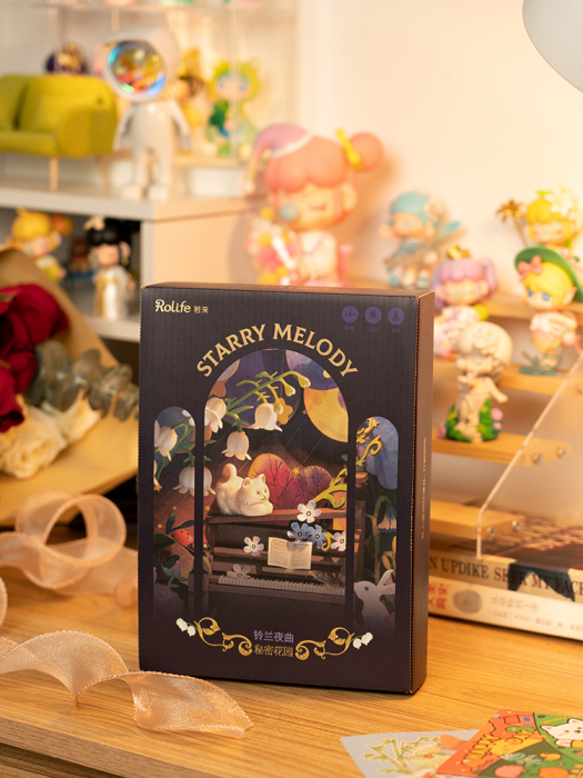 Puzzle 3D, Casuta de papusi DIY, Cantecul stelelor [5]