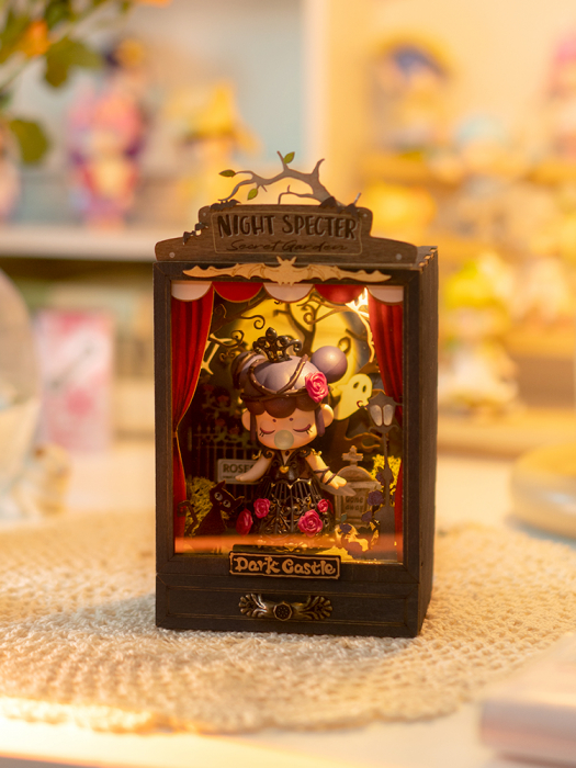 Puzzle 3D, Casuta de papusi DIY, Castelul intunecat [3]