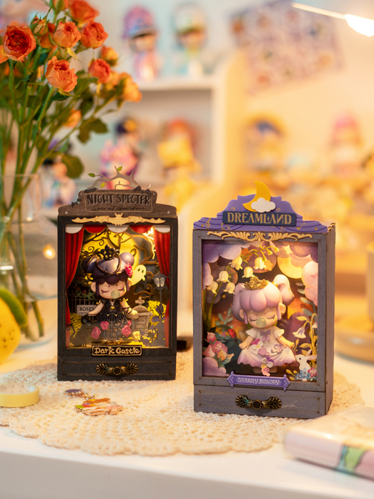 Puzzle 3D, Casuta de papusi DIY, Castelul intunecat [5]