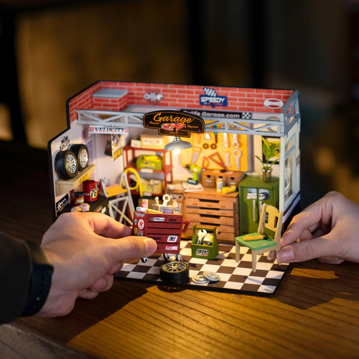 Puzzle 3D, Casuta DIY, Atelier mecanic, 157 piese [5]