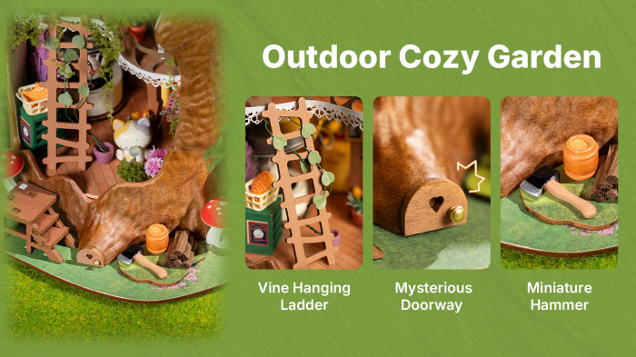 Puzzle 3D, Casuta DIY, Casuta din povesti, 275 piese [6]