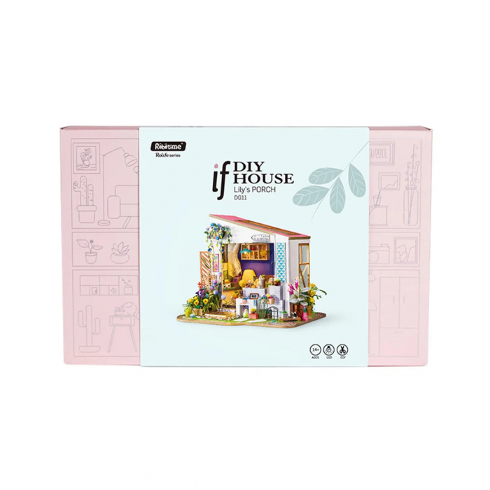 Book Nook, Casuta DIY, Balconul lui Lily, 165 piese [7]