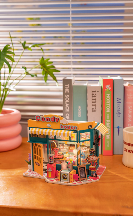 Book Nook, Casuta DIY, Casuta cu Bomboane, 179 piese [10]