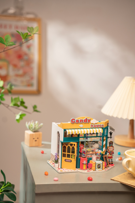 Book Nook, Casuta DIY, Casuta cu Bomboane, 179 piese [3]