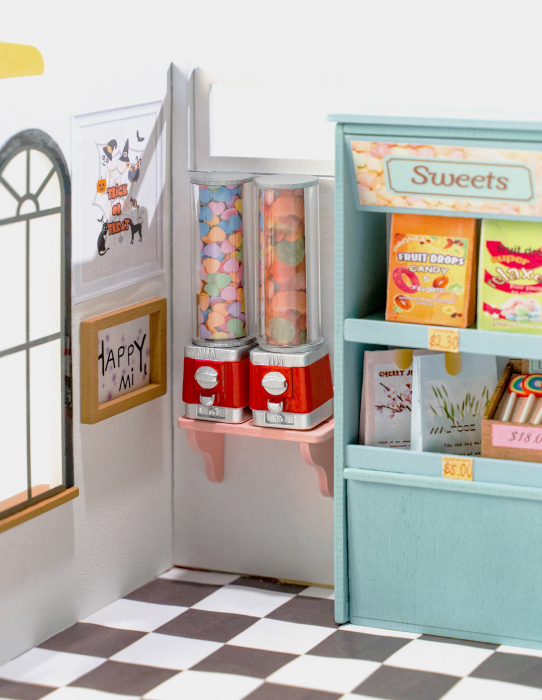 Book Nook, Casuta DIY, Casuta cu Bomboane, 179 piese [17]