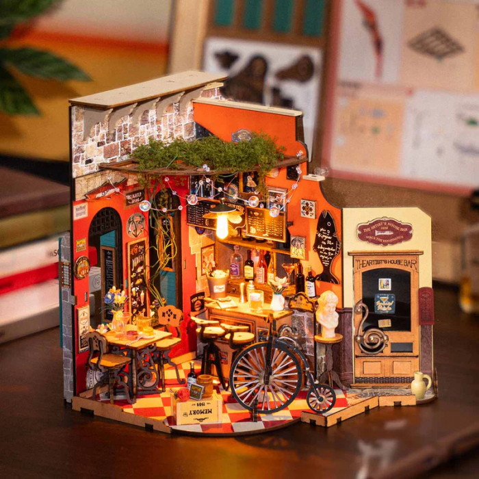 Book Nook, Casuta DIY, Bistro Elegant, 312 piese [4]