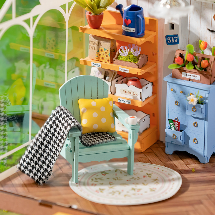 Book Nook, Casuta DIY, Gradina de Vis, 240 piese [3]