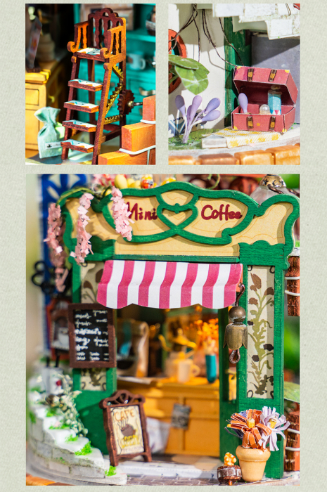 Puzzle 3D, Casuta DIY, Lumea misterioasa - Cafeneaua magica [6]