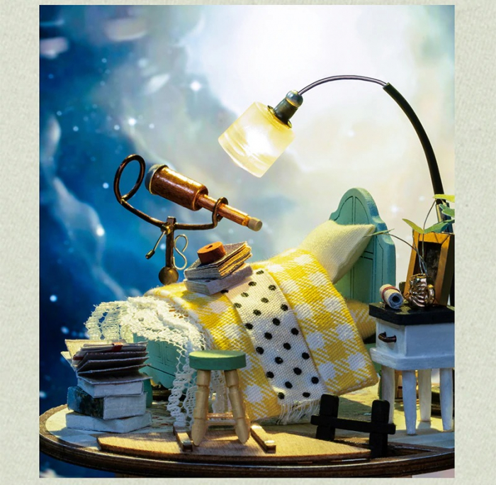 Puzzle 3D, Casuta DIY, Lumea misterioasa - Mansarda cu cupola [4]