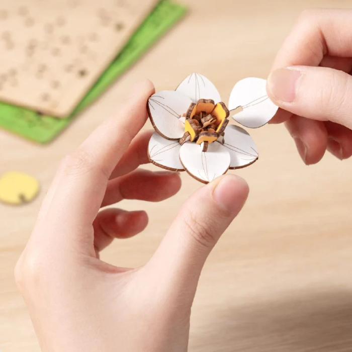 Puzzle 3D, Cos cu narcise, 280 piese [5]