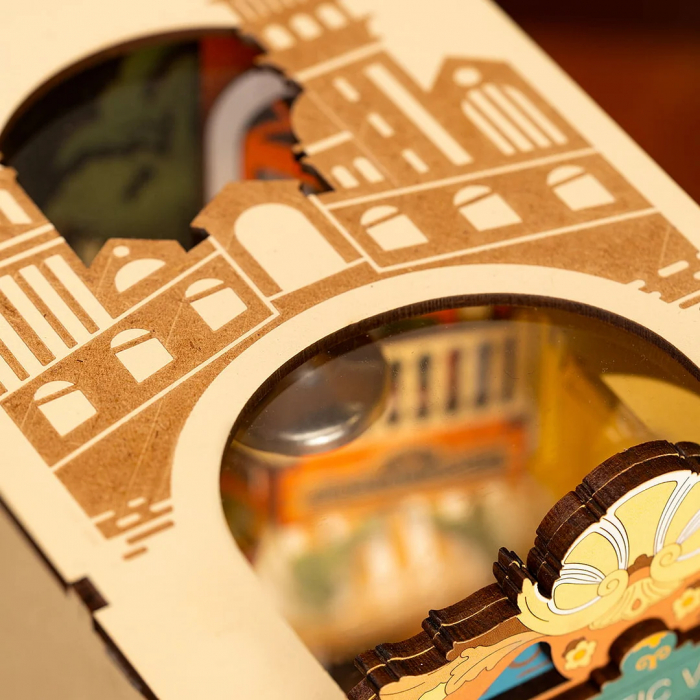 Book Nook, Cotor de carte DIY, Venetia Romantica, 110 piese [5]