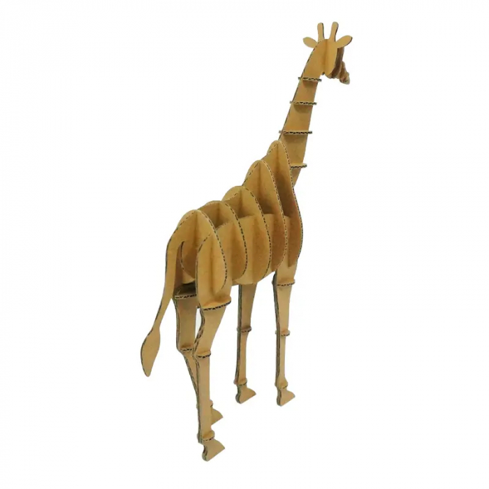 Puzzle 3D, din carton, Girafa, 32 piese [3]