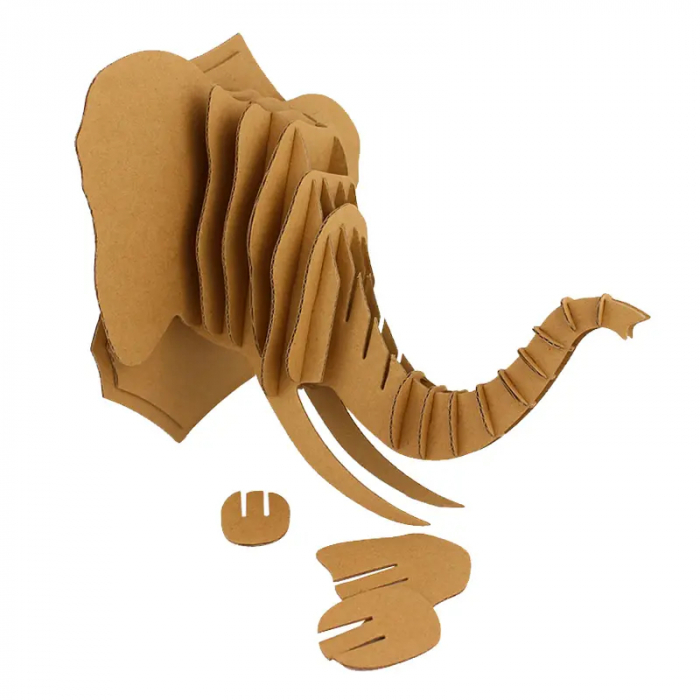 Puzzle 3D, din carton, Elefant, 24 piese [2]