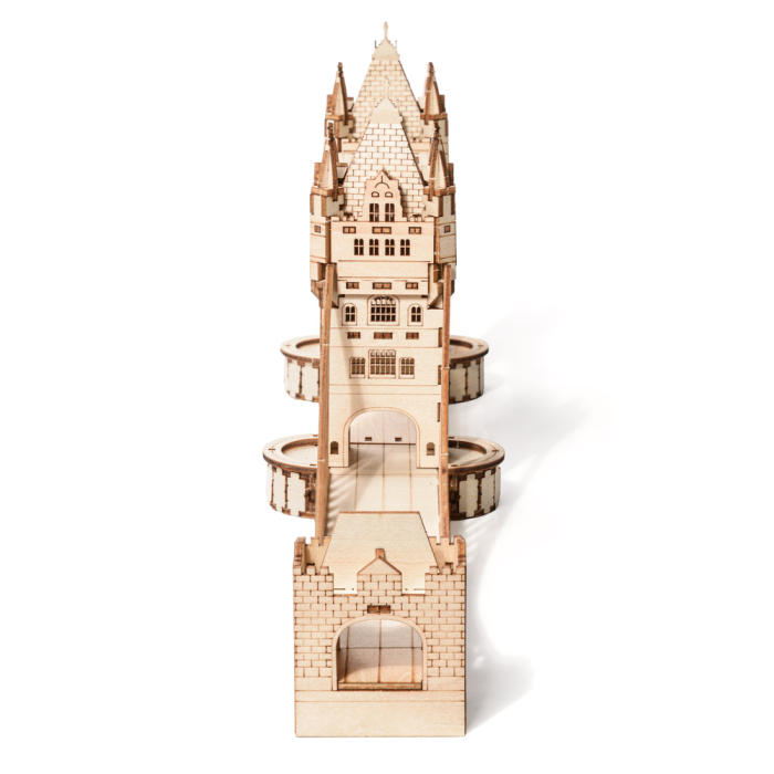 Puzzle 3D, din lemn, Tower Bridge, 231 piese [3]