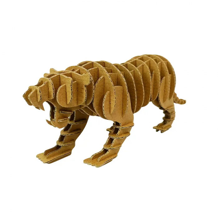Puzzle 3D, din carton, Tigru, 56 piese [1]