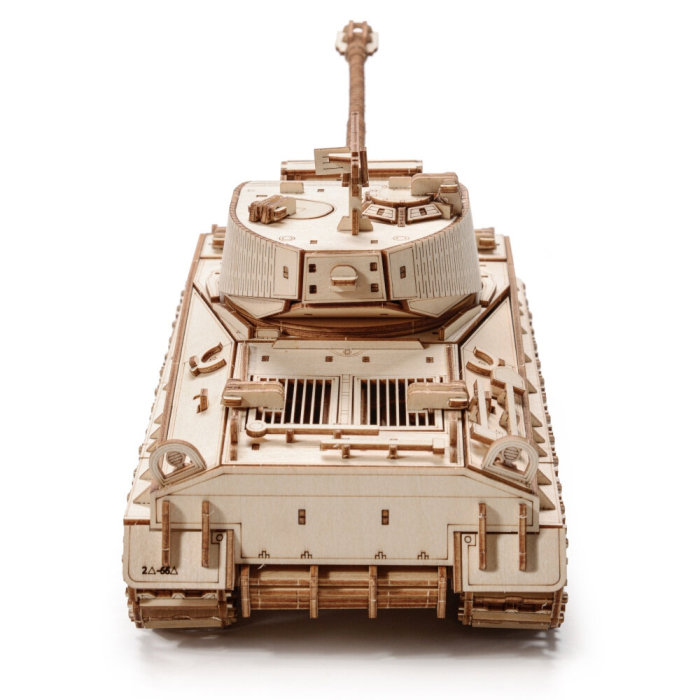 Puzzle 3D, din lemn cu licenta World of Tanks, M4A3E8 Sherman, 1272 piese [14]