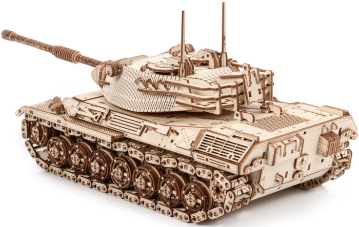 Puzzle 3D, din lemn World of tanks, Leopard 1, 936 piese [4]