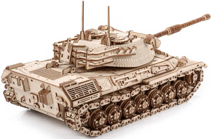 Puzzle 3D, din lemn World of tanks, Leopard 1, 936 piese [5]