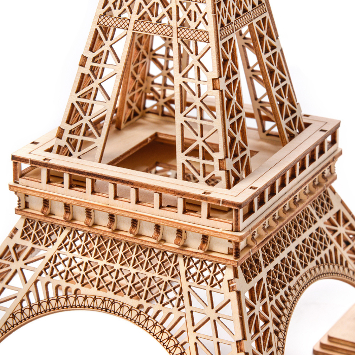 Puzzle 3D, din lemn, Turnul Eiffel, 122 piese [3]