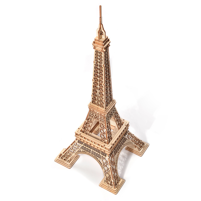 Puzzle 3D, din lemn, Turnul Eiffel, 122 piese [6]