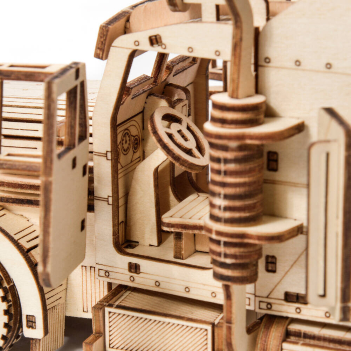 Puzzle 3D, din lemn, Camion, 325 piese [5]