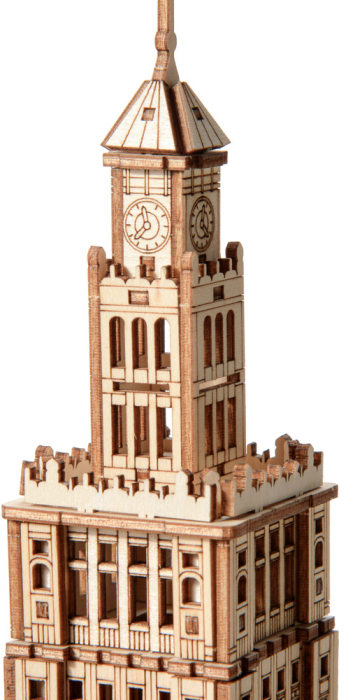 Puzzle 3D, din lemn, Palatul culturii si stiintei, 511 piese [8]