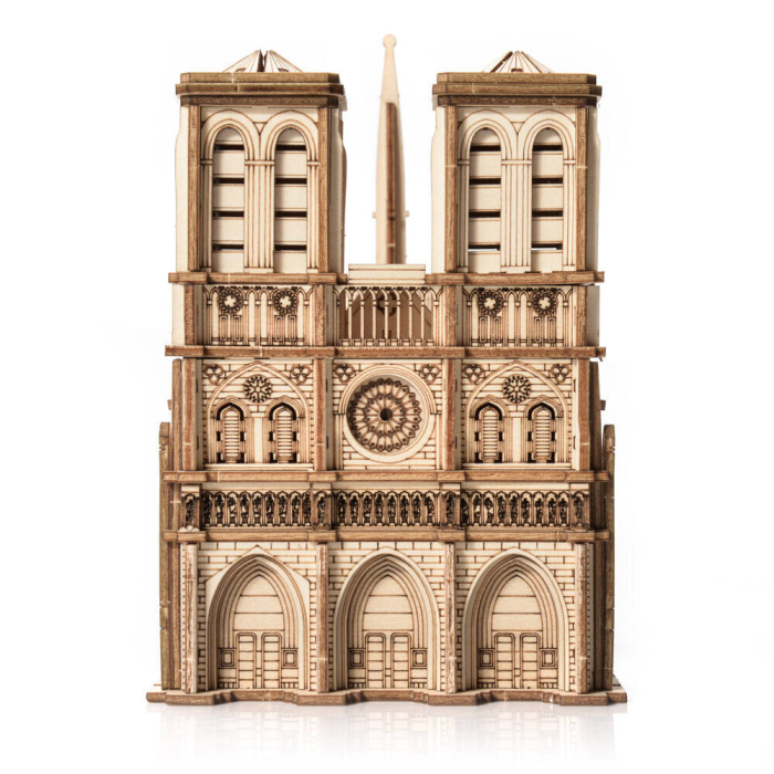 Puzzle 3D, din lemn, Notre-Dame, 313 piese [6]