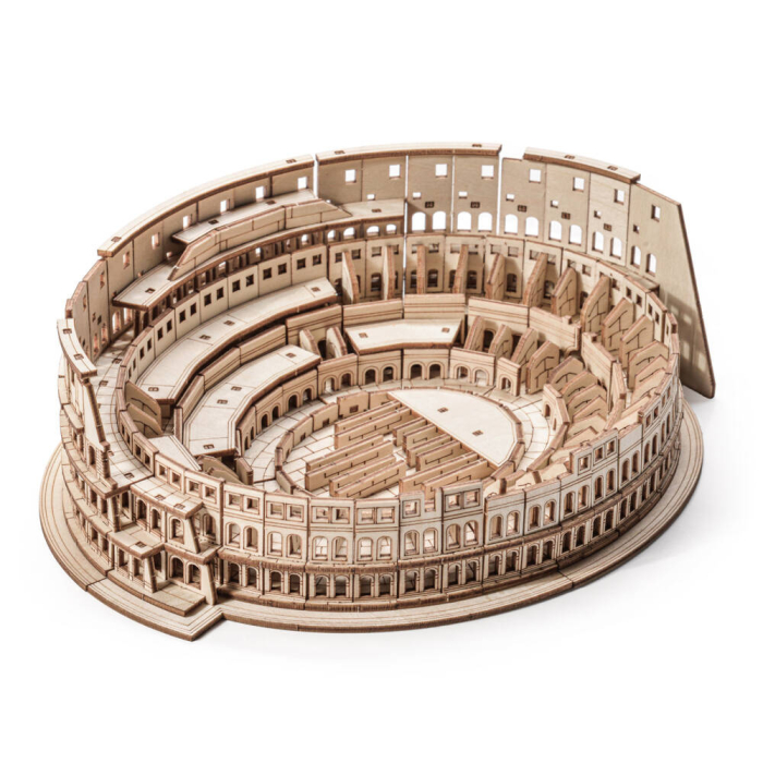 Puzzle 3D, din lemn, Colosseum, 430 piese [5]