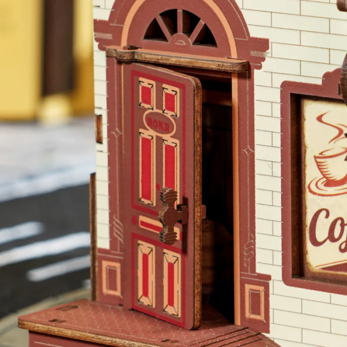 Puzzle 3D electric, cutiuta muzicala, Fabrica de cafea, 593 piese [12]