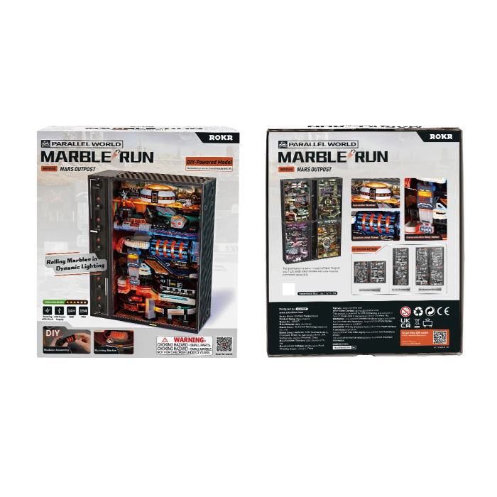 Puzzle 3D, electric, din plastic, Avanpost pe Marte, 194 piese [12]