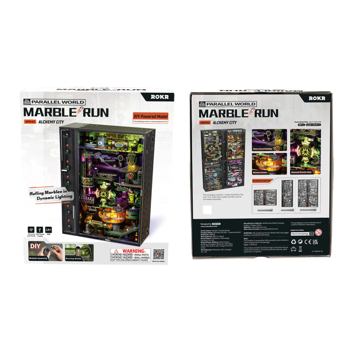 Puzzle 3D, electric, din plastic, Orasul alchimic, 247 piese [18]