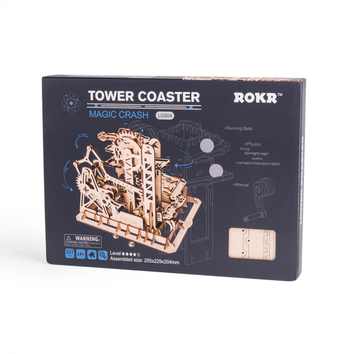 Puzzle 3D Marble Climber, Lemn, 227 piese [9]