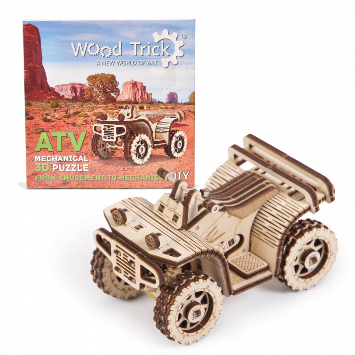 Puzzle 3D Mecanic, ATV, 57 piese [3]