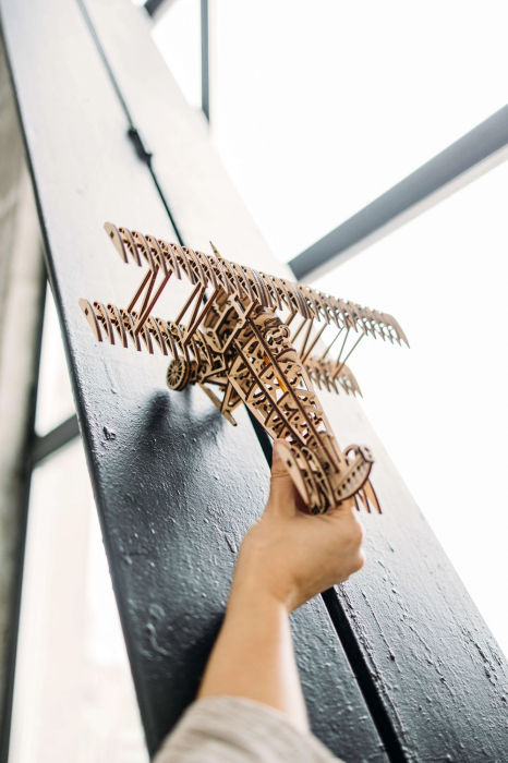 Puzzle 3D Mecanic, Avion, 148 piese [6]